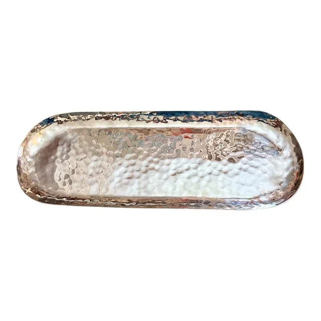 Mary Jurek Hammered Stainless Steel Fish Platter