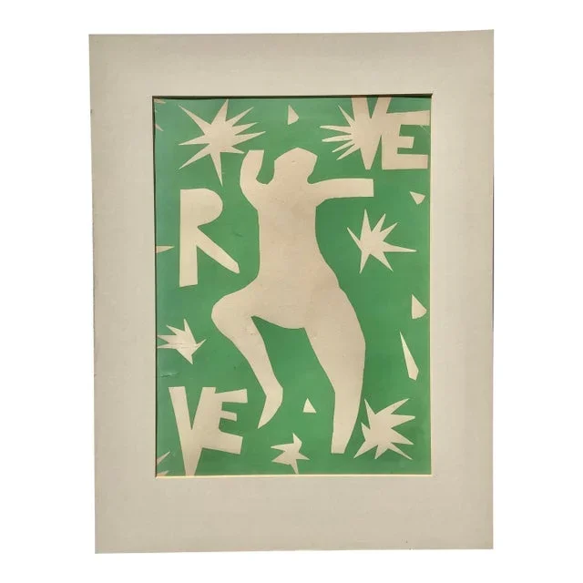 Matisse Cut-Out Lithograph 1945