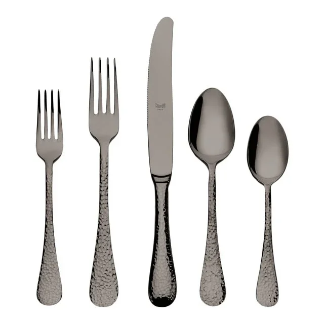 Mepra Epoque 20-Piece Flatware Set, Oro Black