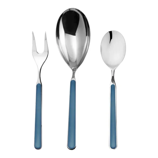 Mepra Fantasia 3-Piece Serving Set, Sugar Paper