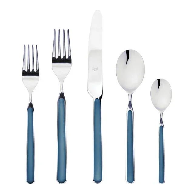 Mepra Fantasia 5-Piece Flatware Set, Sugar Paper