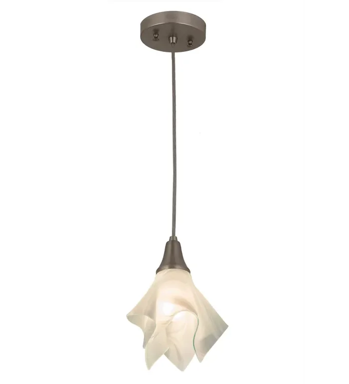 Meyda 10″ Wide Handkerchief Blanco Swirl Pendant – 170299