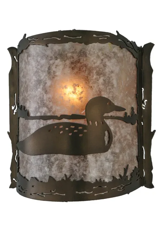 Meyda 10″ Wide Loon Wall Sconce – 143377
