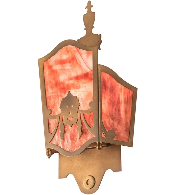 Meyda 12″w Theatre Mask Wall Sconce – 82202