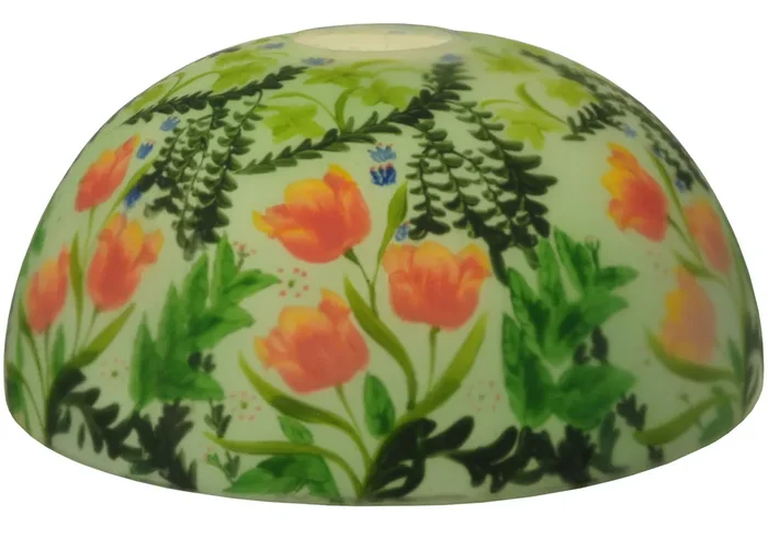 Meyda 16″w Reverse Painted Bower Shade – 30870