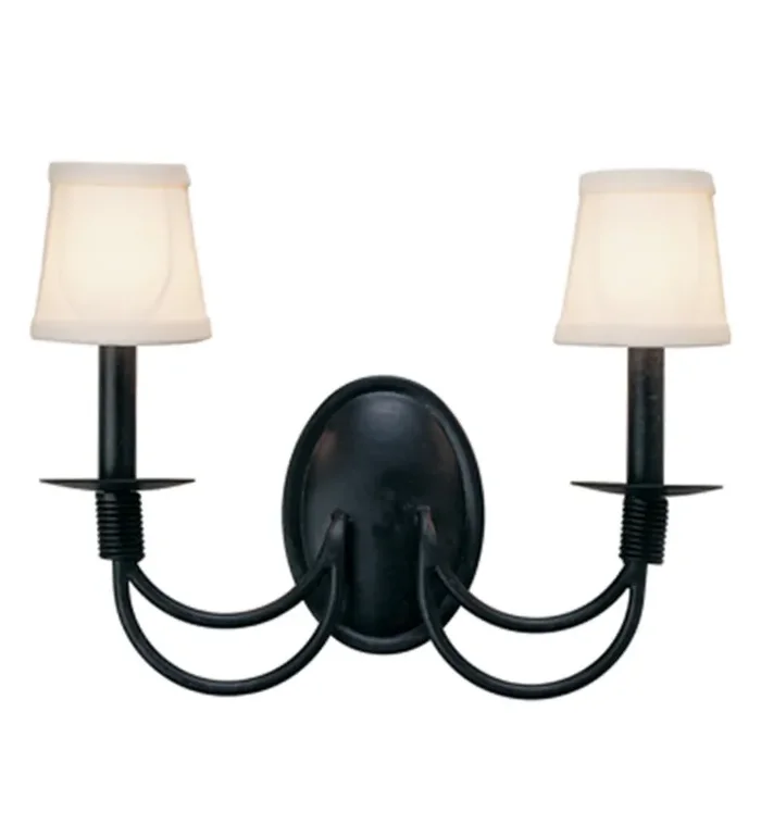Meyda 16″ Wide Bell 2 Light Wall Sconce – 221330