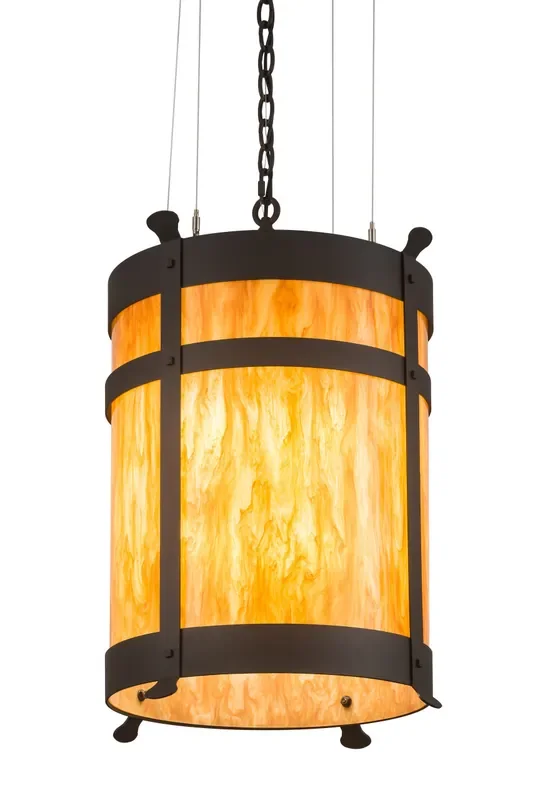 Meyda 19″w Beartooth Pendant – 186286