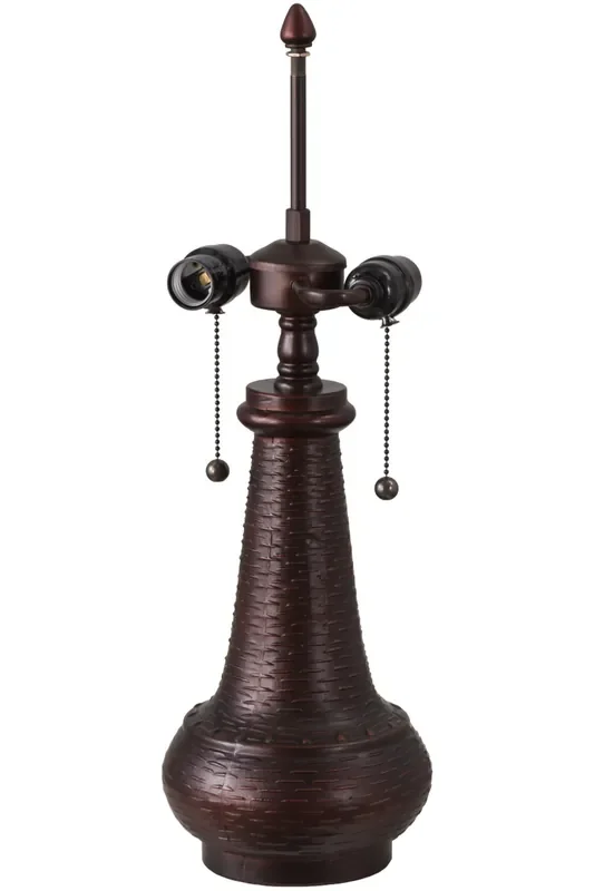 Meyda 21″ High Sutter 2 Light Table Base – 22209