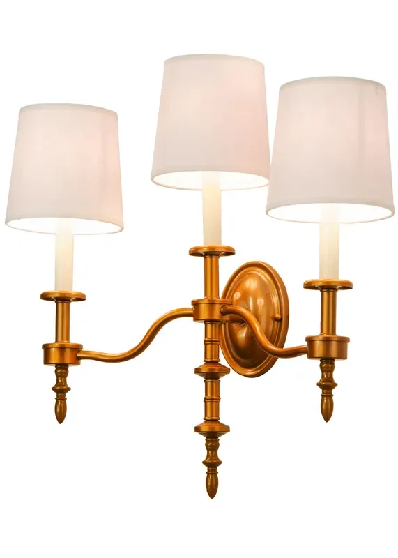 Meyda 22″w Toby 3 Lt Wall Sconce – 148901