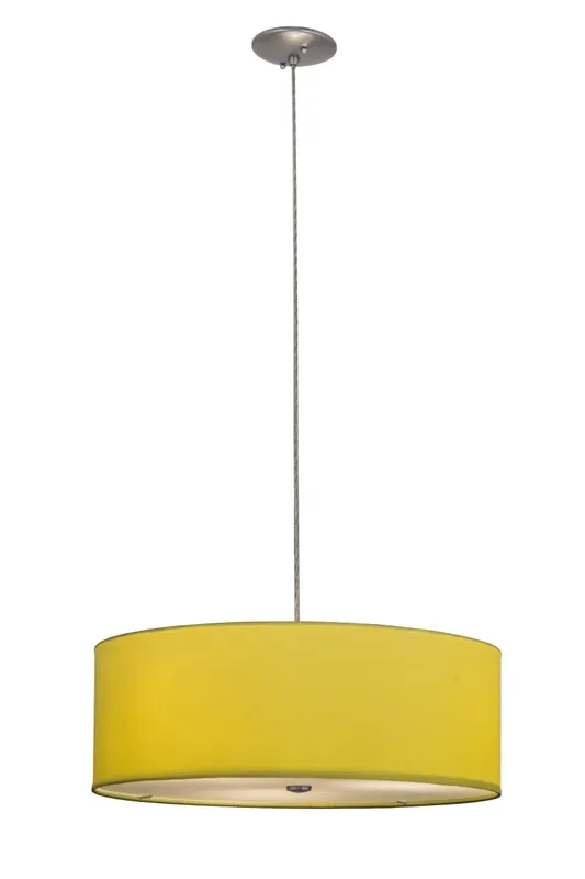 Meyda 23″w Cilindro Play Textrene Pendant – 162247