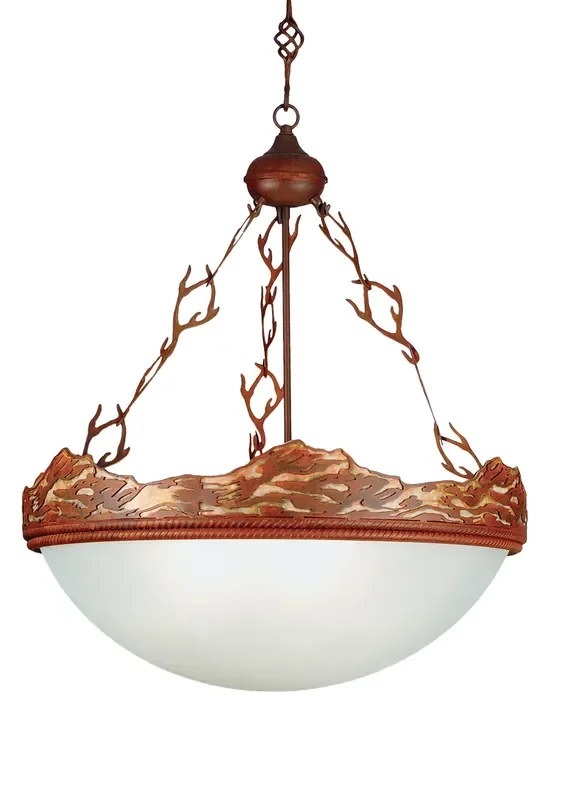 Meyda 25″w Wave Inverted Pendant – 78124