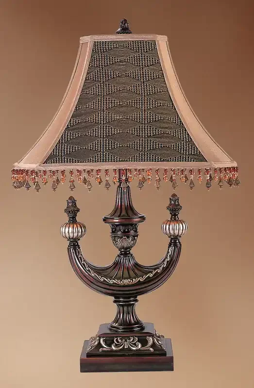 Meyda 29″h Alhambra Oblong Desk Lamp – 69333