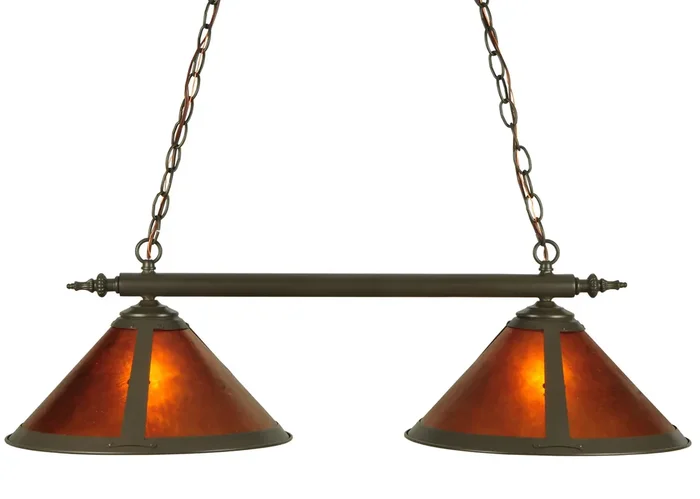 Meyda 35″ Long Sutter 2 Light Island Pendant – 129114