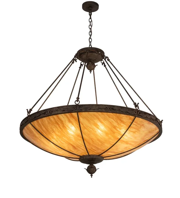 Meyda 48″ Wide Arabesque Inverted Pendant – 204286