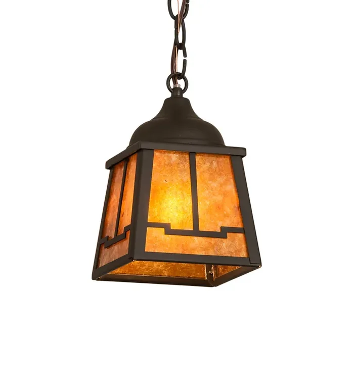 Meyda 6″ Square Valley View Pendant – 214304
