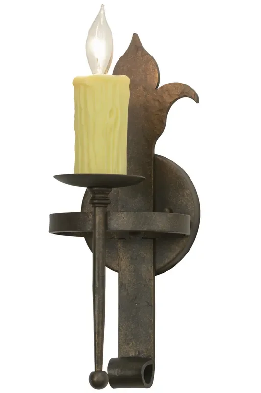 Meyda 6″w Marthe Calandra Wall Sconce – 153172