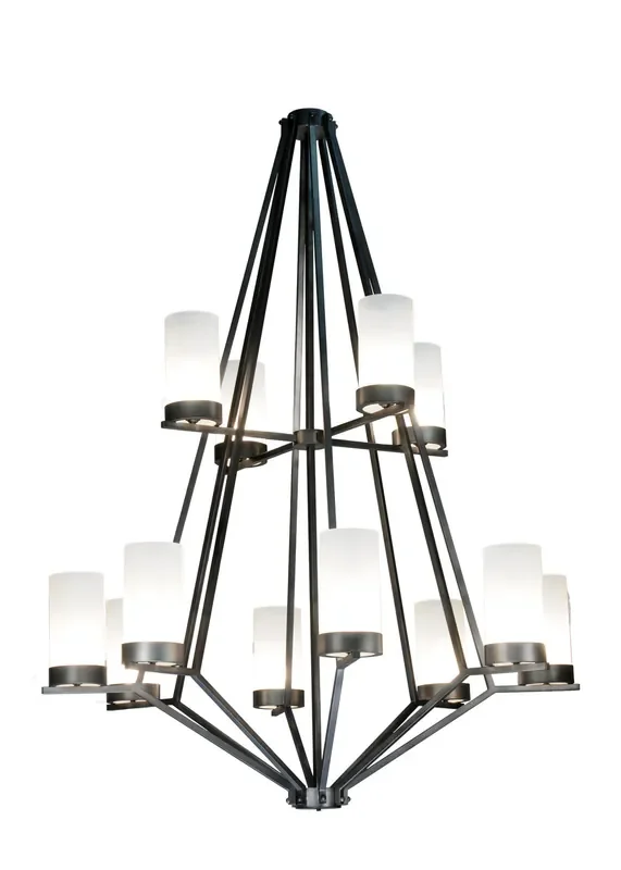 Meyda 60″w Galen 12 Lt Two Tier Chandelier – 115096