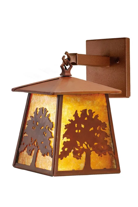 Meyda 7.5″w Oak Tree Hanging Wall Sconce – 82677