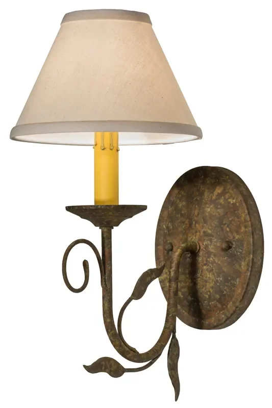 Meyda 7″w Bordeaux Wall Sconce – 165111