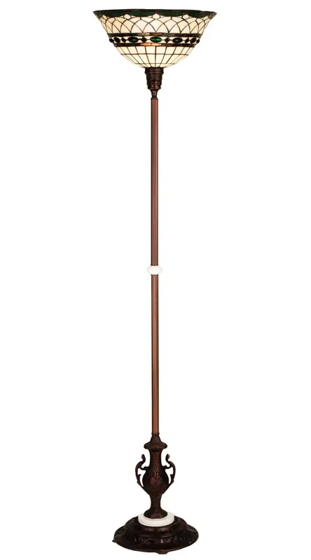 Meyda 71″h Tiffany Roman Torchiere – 27534