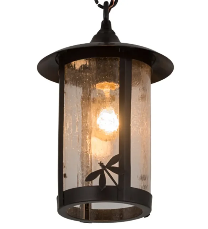 Meyda 8″w Fulton Dragonfly Pendant – 186659