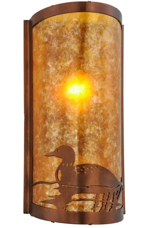 Meyda 9″w Loon Left Led Wall Sconce – 154909