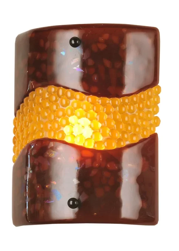 Meyda 9″w Metro Fusion Pietre Wall Sconce – 98905