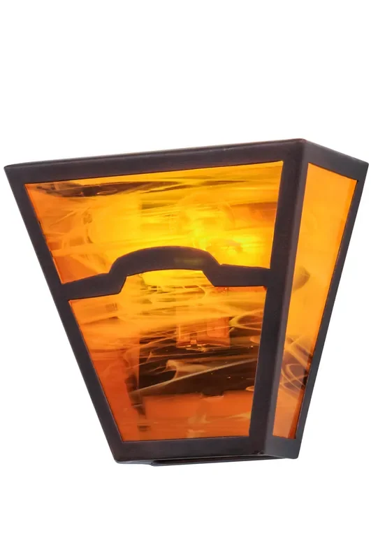 Meyda 9″w Mountain View Wall Sconce – 157402