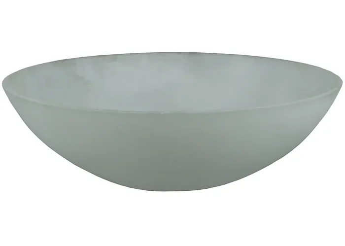 Meyda 9″w X 3″h Bowl Frosted Glass Shade – 133025