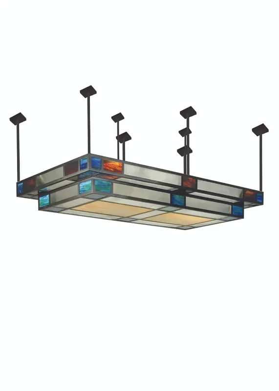 Meyda 96″w Polaris Semi-flushmount – 78222