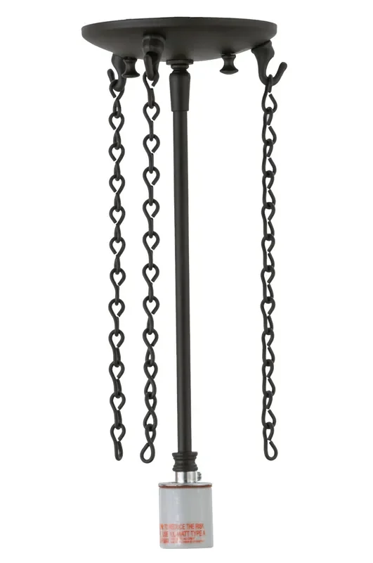 Meyda Single Lite Invert Hanger 3 Hooks – 146081