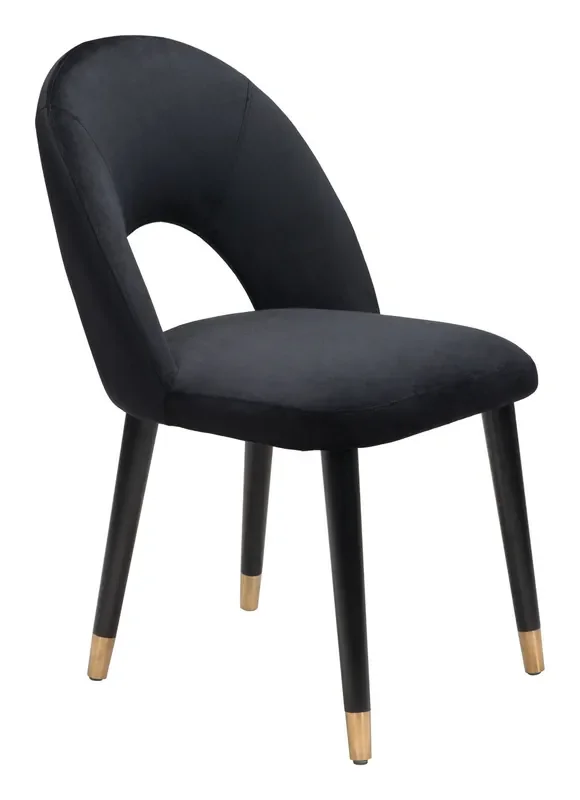 Miami Dining Chair (set Of 2) Black