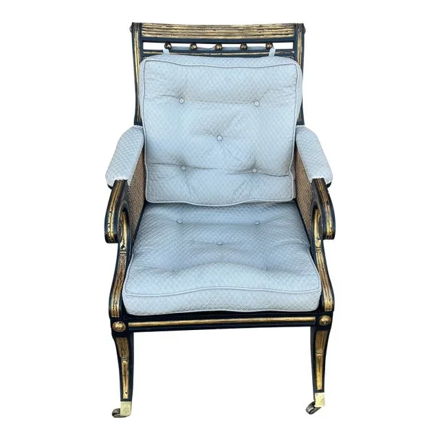 Mid 18th Century Regency Style Bergère Chair