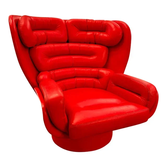Mid 20th Century Joe Colombo Elda Chair