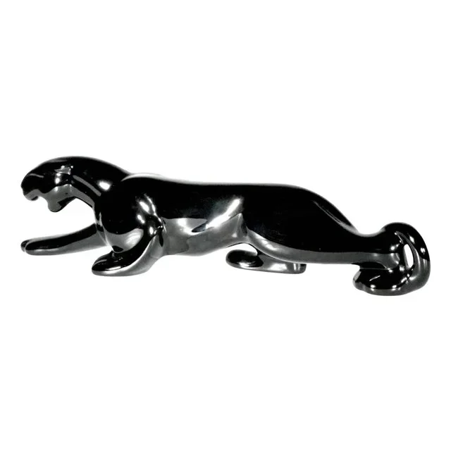 Mid Century Ceramic Black Panther by Haeger