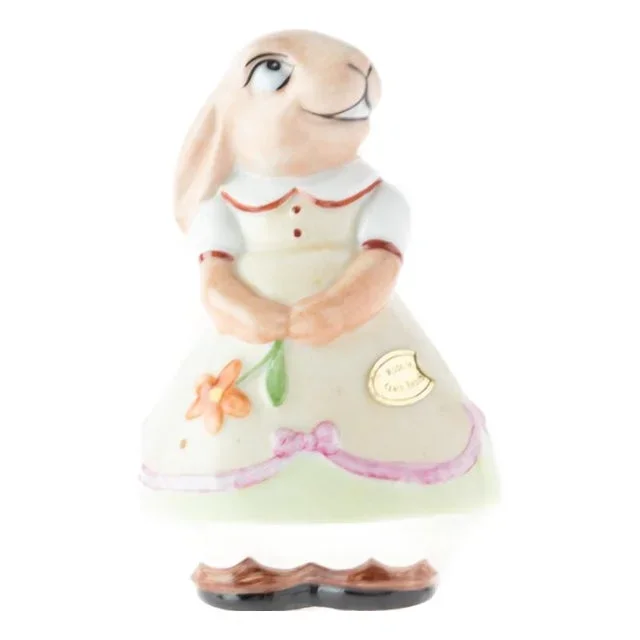 Mid-Century Ceramic Rabbit Figure from Royal Dux