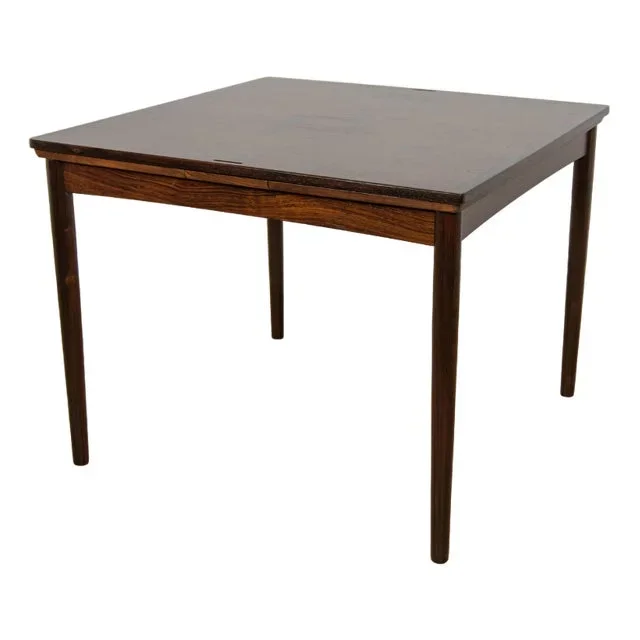 Mid-Century Danish Extendable Rosewood Dining Table, Denmark, 1960s