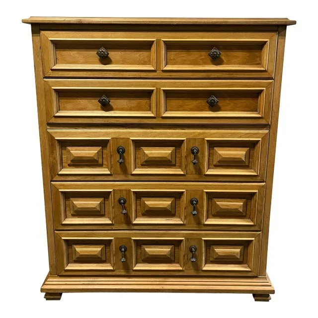 Mid Century Drexel Esperanto Highboy Dresser