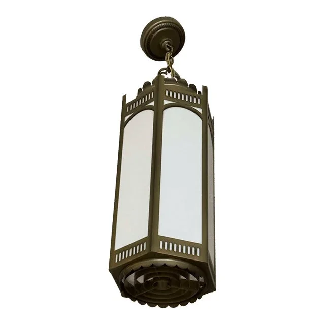 Mid Century Gothic Pendant Light