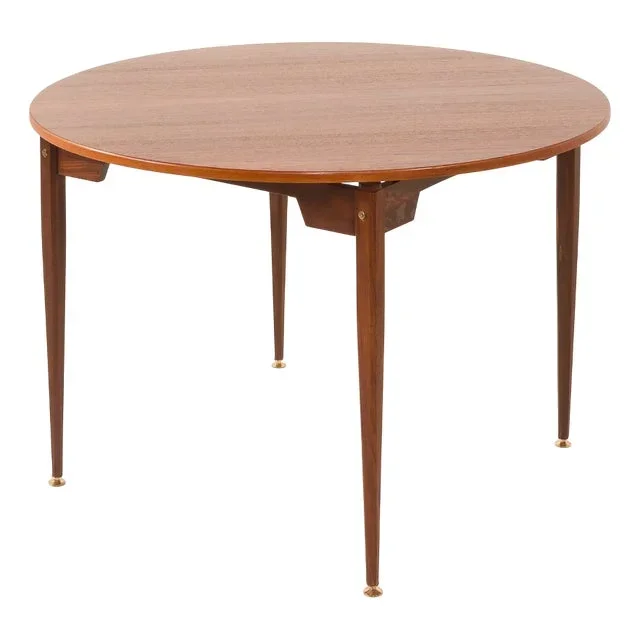 Mid-Century Italian Dining Table in Teak, 1960s
