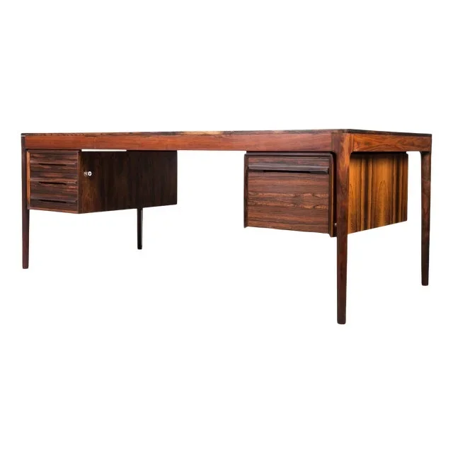 Mid-Century Modern Desk by Torbjorn Afdal for Bruksbo, 1960s