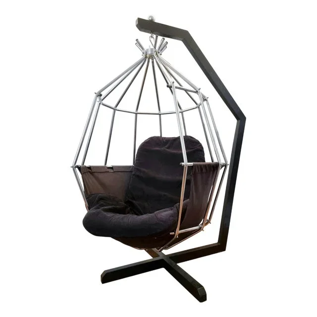 Mid-Century Scandinavian Modern Papegojan Chair, Sweden, 1970s