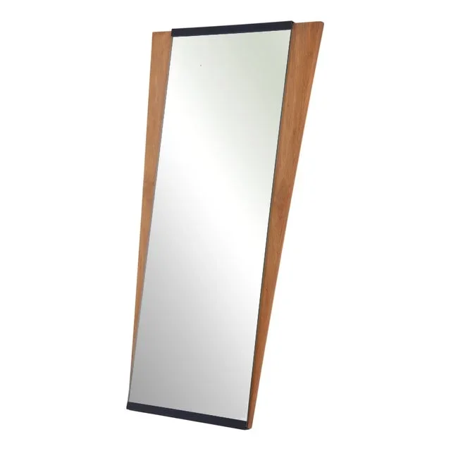 Mid-Century Wooden Wall Mirror, 1960s