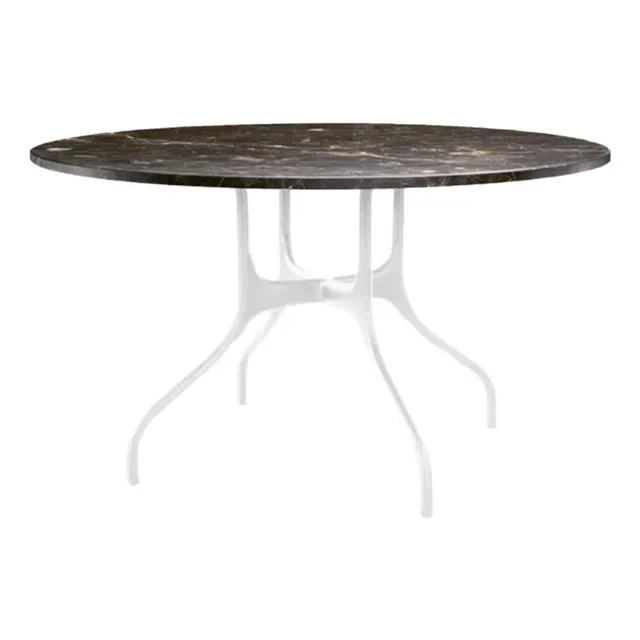 Mila Table in Marble Emperor by Jaime Hayon for Magis, 2020