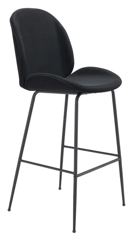 Miles Bar Chair Black