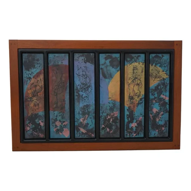 Mission Style Arts & Crafts 6 Panel Wall Art