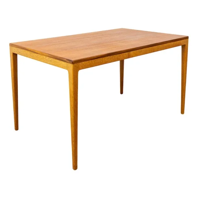 Model 520 Dining Table in Teak and Oak by Hartmut Lohmeyer for Wilkhahn, 1958