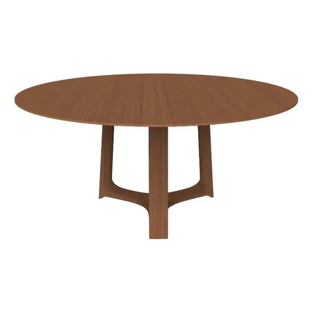 Modern Jasper Dining Table in Smoked Oak by Collector Studio