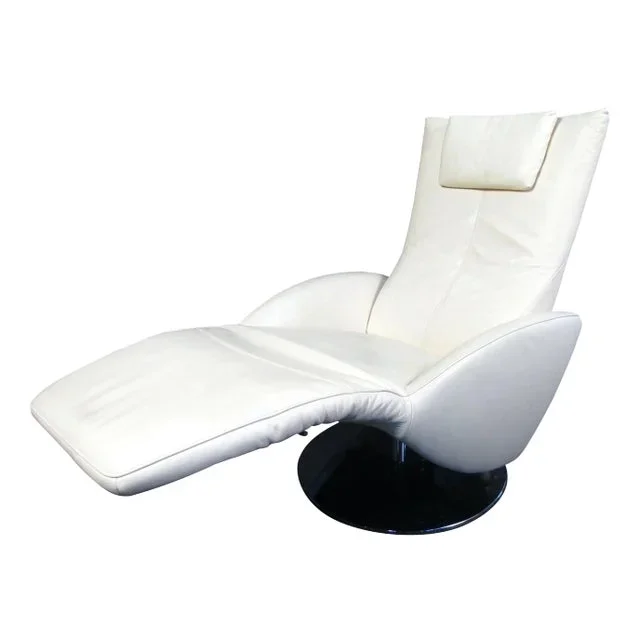 Modern Leather Armchair by FSM
