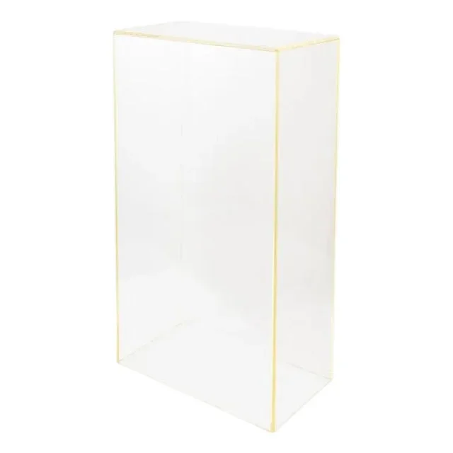 Modern Lucite Rectangular Stand